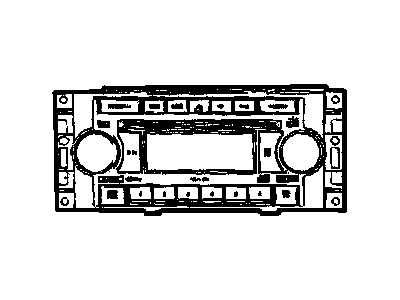 Mopar 5091175AF Radio-AM/FM With Cd And EQUALIZER