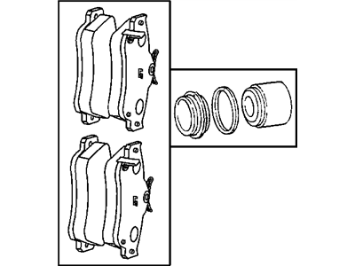 Mopar 5017842AB Piston Ki-Disc Brake