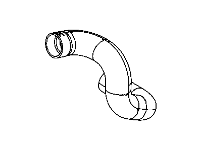 Mopar 55038006AD Hose-Charge Air Cooler