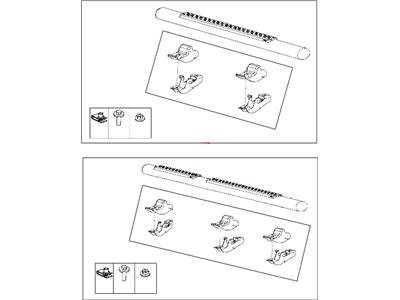 Mopar 82210562AD Step Kit-Tubular Side