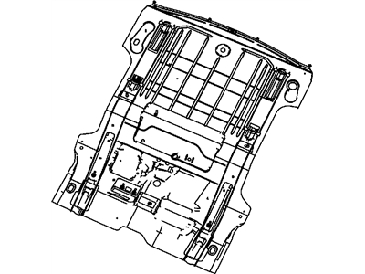 2010 Jeep Liberty Floor Pan - 55113139AA