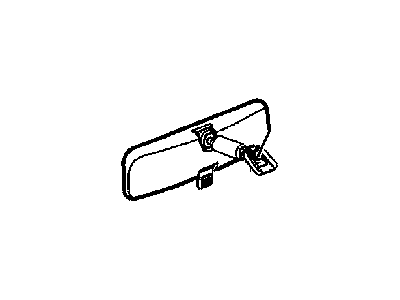 Mopar 5064017AD Inside Rear View Mirror