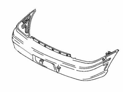 1995 Dodge Neon Bumper - PD15RD7