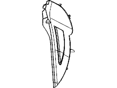 Mopar 5KF23XDVAB Cover-Instrument Panel End