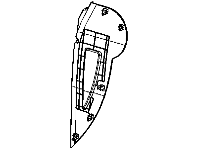 Mopar 5KF22ZJ8AB Cover-Instrument Panel End