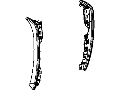 Mopar 1FQ621DVAA Bracket-Instrument Panel