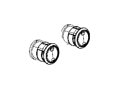 Mopar 5KL74DX9AB Outlet-Heater And A/C