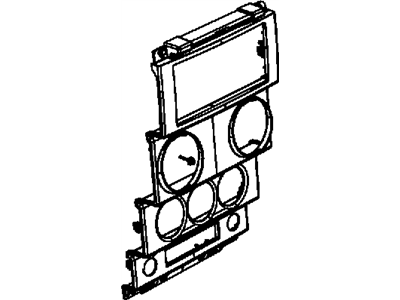 Mopar 5KU01XDVAA Bezel-Instrument Panel