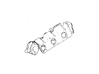 2000 Chrysler Voyager Exhaust Manifold Gasket - MR404181