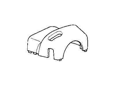 Mopar 5FV74LAZ SHROUD-Steering Column