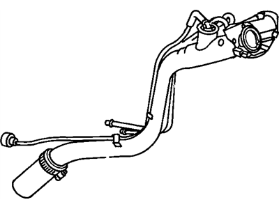 Mopar 4809287AB Hose-Fuel Filler Tube