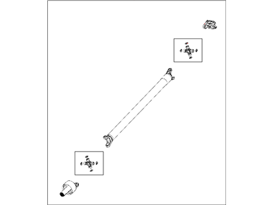 2013 Ram 3500 Drive Shaft - 5146477AA