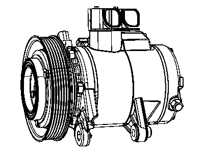 2009 Jeep Liberty A/C Compressor - R5111506AD