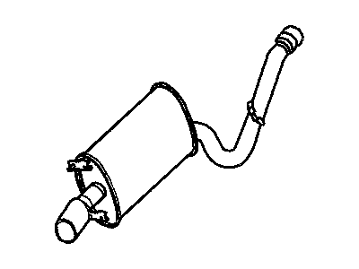 Chrysler Sebring Tail Pipe - 4764604AB