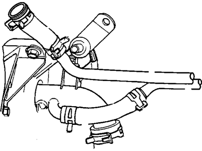 Mopar 4777036 Tube-Heater Core