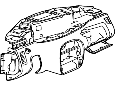 Mopar 4786373 STRIKER-Glove Box Door Latch