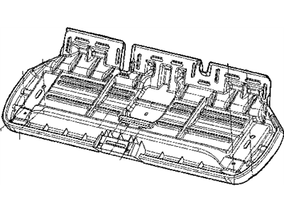 Mopar 5143424AA Panel-Seat Cushion Base