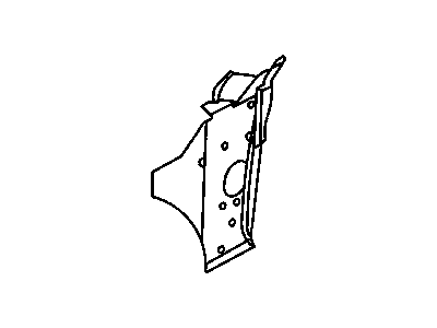 Mopar 4696347 COWL Panel Side