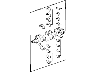 2001 Jeep Wrangler Crankshaft - 4713051AB