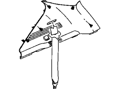 Mopar YE52DW1AC Panel-D Pillar