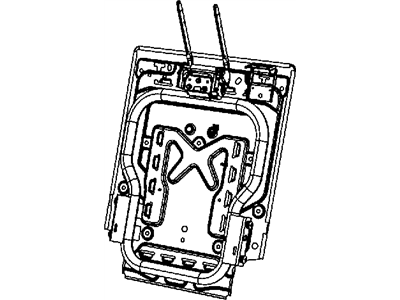 Mopar 1KQ611DVAA Panel-Seat Back