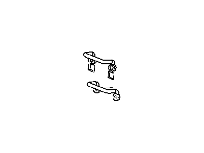 Mopar 55257382AA Hook-Hold Down