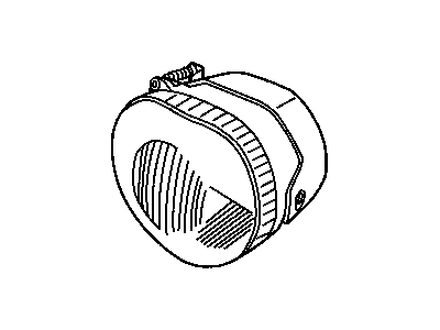 Mopar 5083896AC Fog Lamp