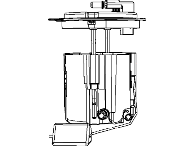 Mopar 68003339AB Fuel Pump Module/Level Unit