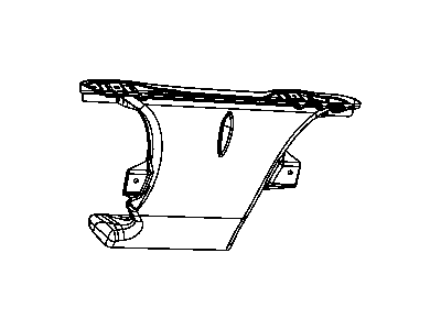 Mopar 55361228AB Duct-DEFROSTER