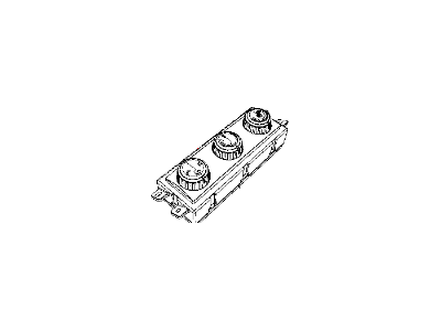 Mopar 55111312AB Rear Air Conditioning And Heater Auxiliary Control Switch