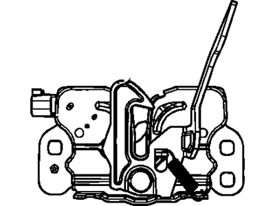 Mopar 4589710AA Hood Latch