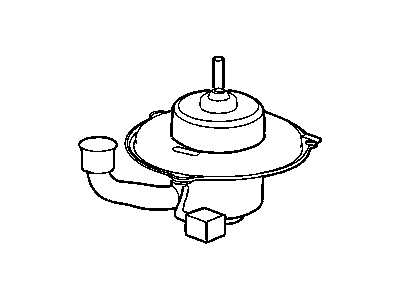 Mopar 5093248AB Motor-Blower With Wheel