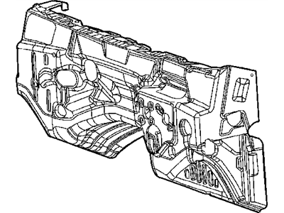 Mopar 55350873AI SILENCER-Dash Panel