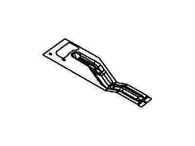 Mopar 5109034AE REINFMNT-Seat STRIKER