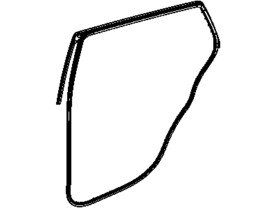 2022 Dodge Durango Door Seal - 55399187AG