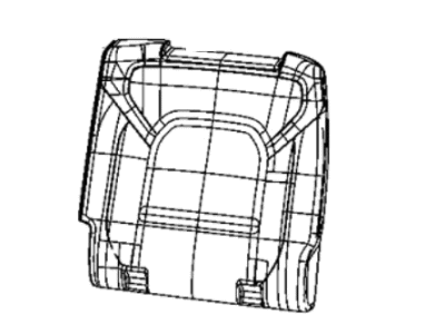Mopar 7AR59BD3AA Cover-Rear Seat Back