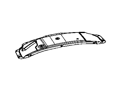 Mopar 4719715AE SILENCER-Hood