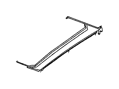 Mopar 5137559AD TROUGH-SUNROOF Drain