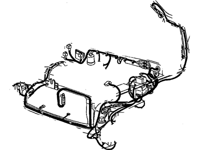 Mopar 56045812AB Wiring-HEADLAMP To Dash