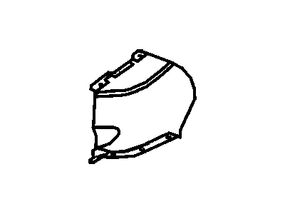 Mopar 55136160AE Shield-Fuel Tank