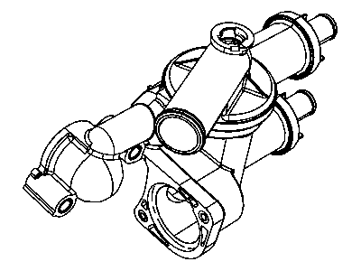 Mopar 68003582AB Adapter-COOLANT