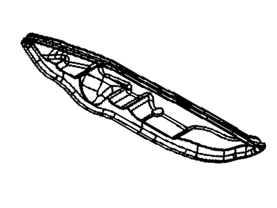 Mopar 5155729AB SILENCER-Fender To Hinge Pillar