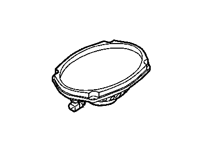 Mopar 4685717AE Speaker-Rear