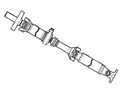 Mopar 52105494AE Drive Shaft