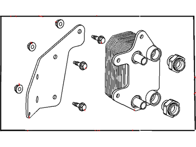 Mopar 5290412AB Engine Oil Cooler