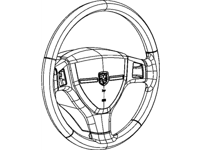 Mopar 1PS39XSDAA Bezel-Steering Wheel Switch