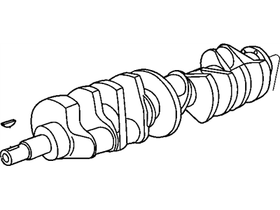 2003 Dodge Viper Crankshaft - 5037050AB