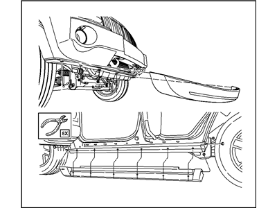 Mopar 82211094AB CLADDING-LOWERSIDE