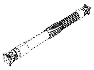 Mopar 68066446AA Rear Drive Shaft