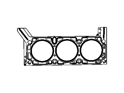 2007 Jeep Wrangler Cylinder Head Gasket - 4666034AA